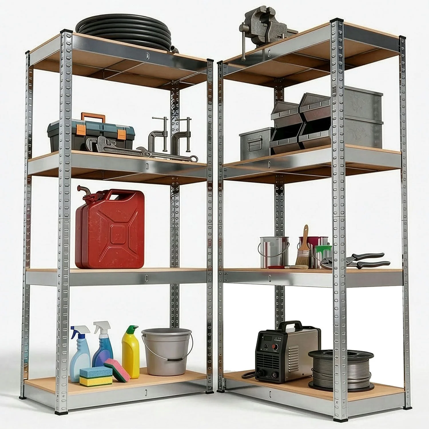 Lagerregal Easy 2er Set 160 x 80 x 40 cm - Image 4
