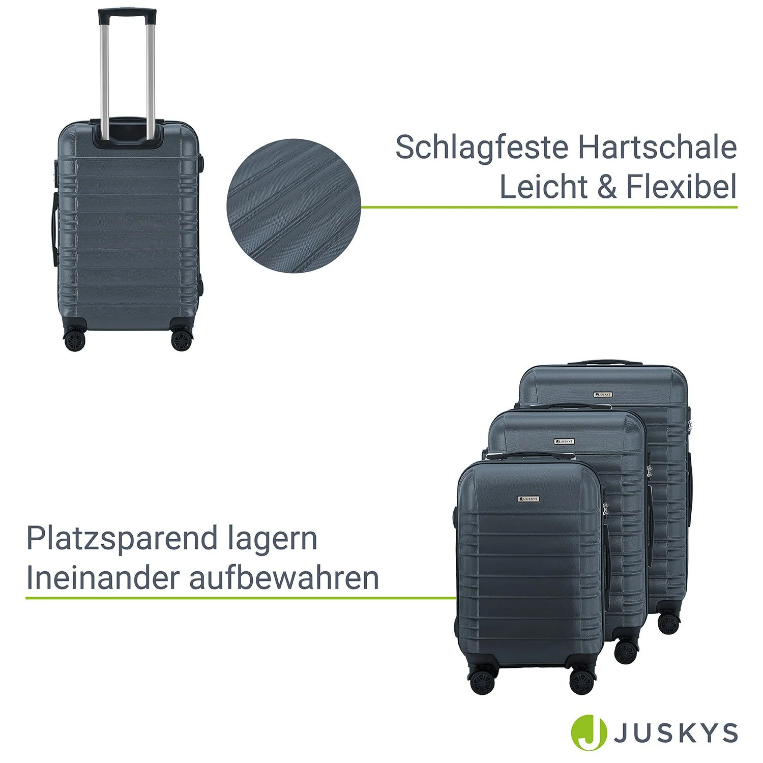 Hartschalen Kofferset Rom - Image 14