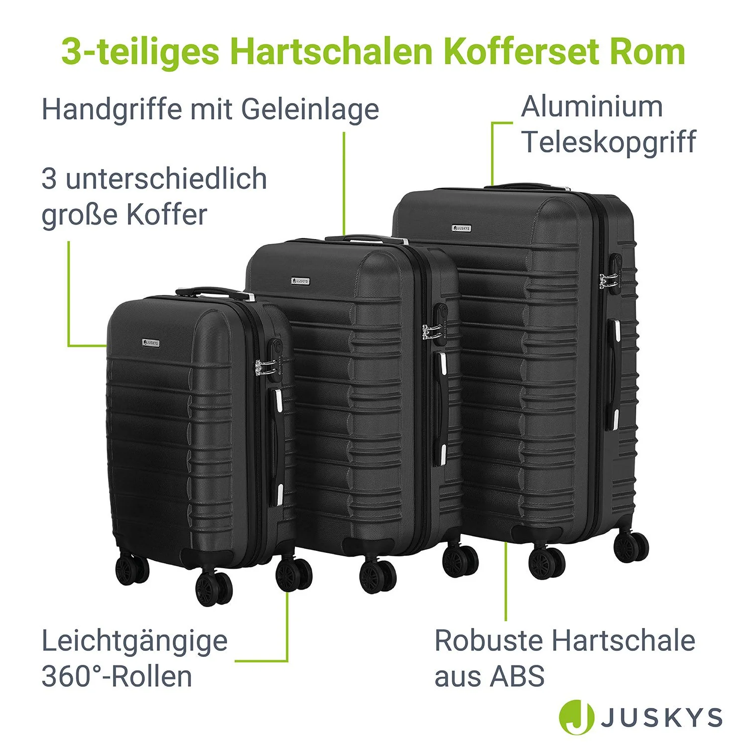 Hartschalen Kofferset Rom - Image 23