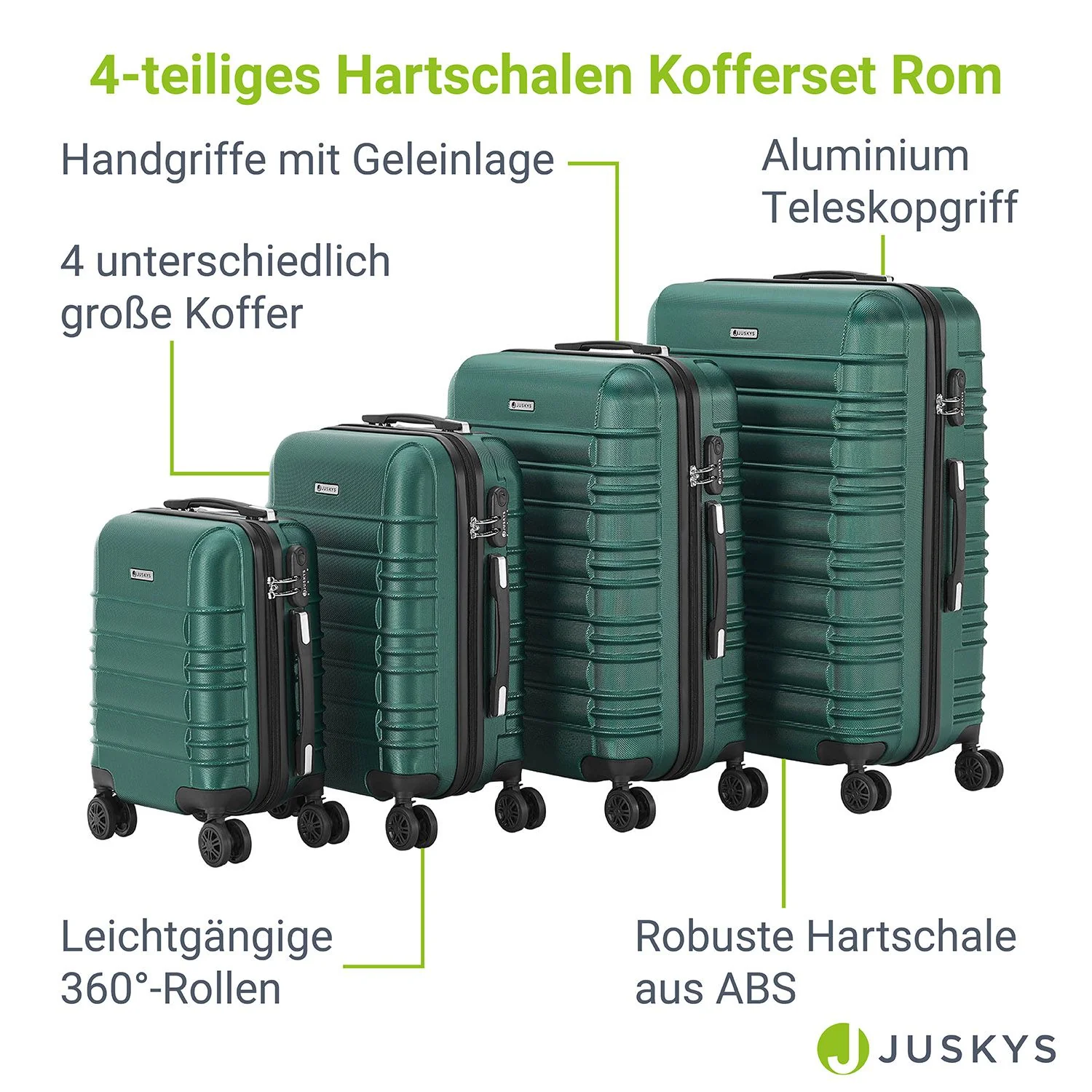 Hartschalen Kofferset Rom - Image 3
