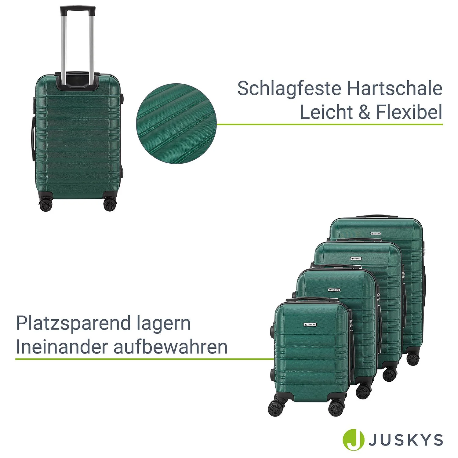 Hartschalen Kofferset Rom - Image 4