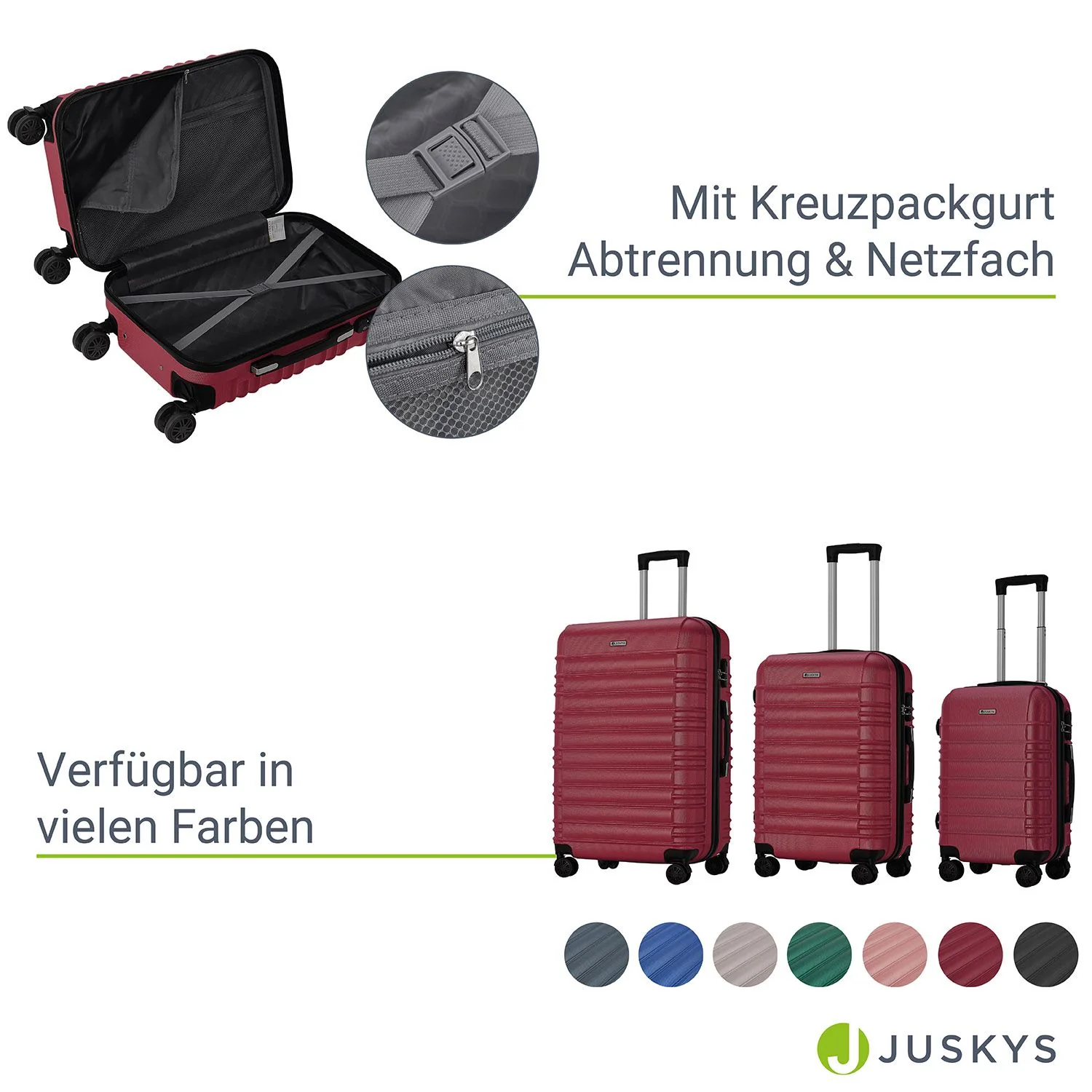 Hartschalen Kofferset Rom - Image 45