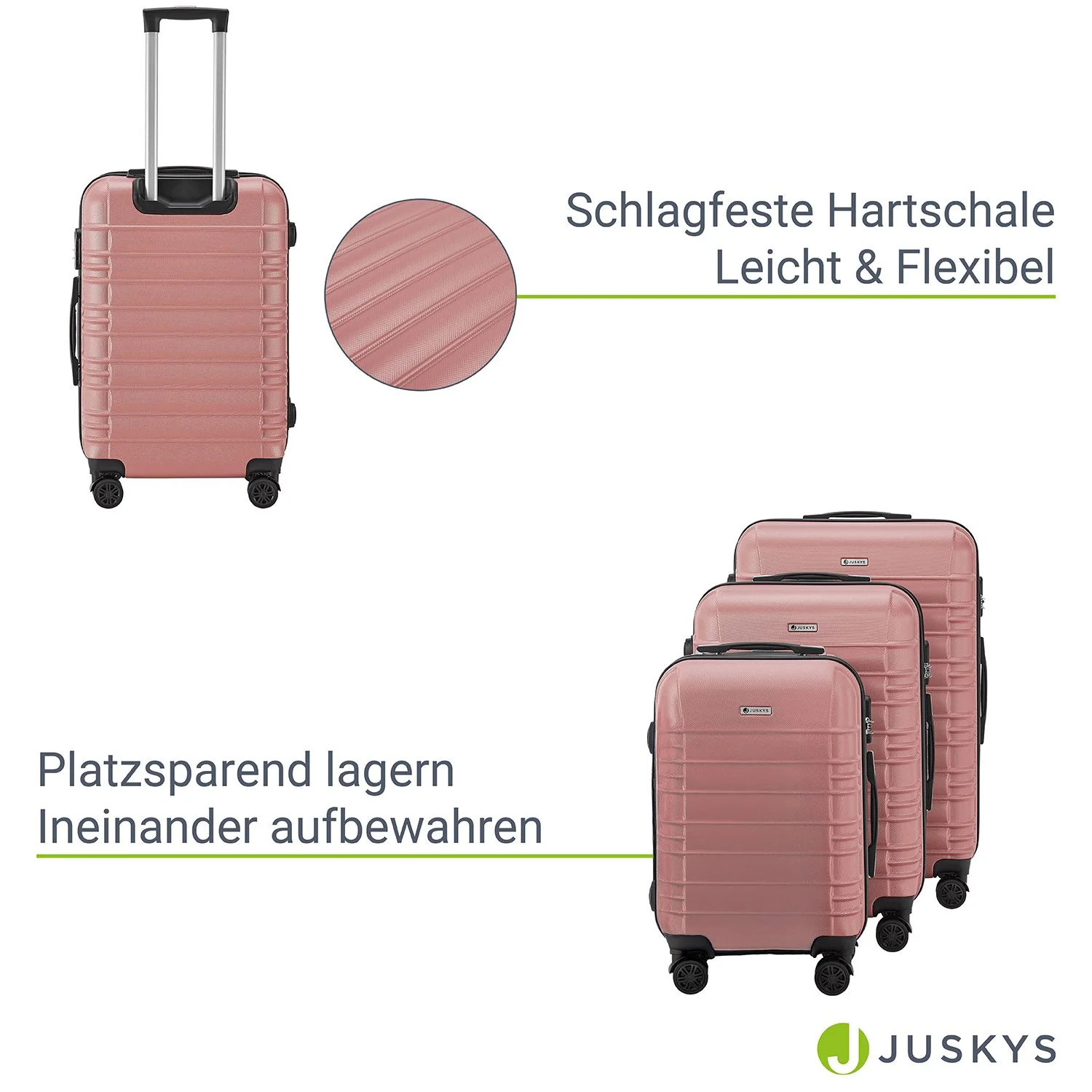 Hartschalen Kofferset Rom - Image 64