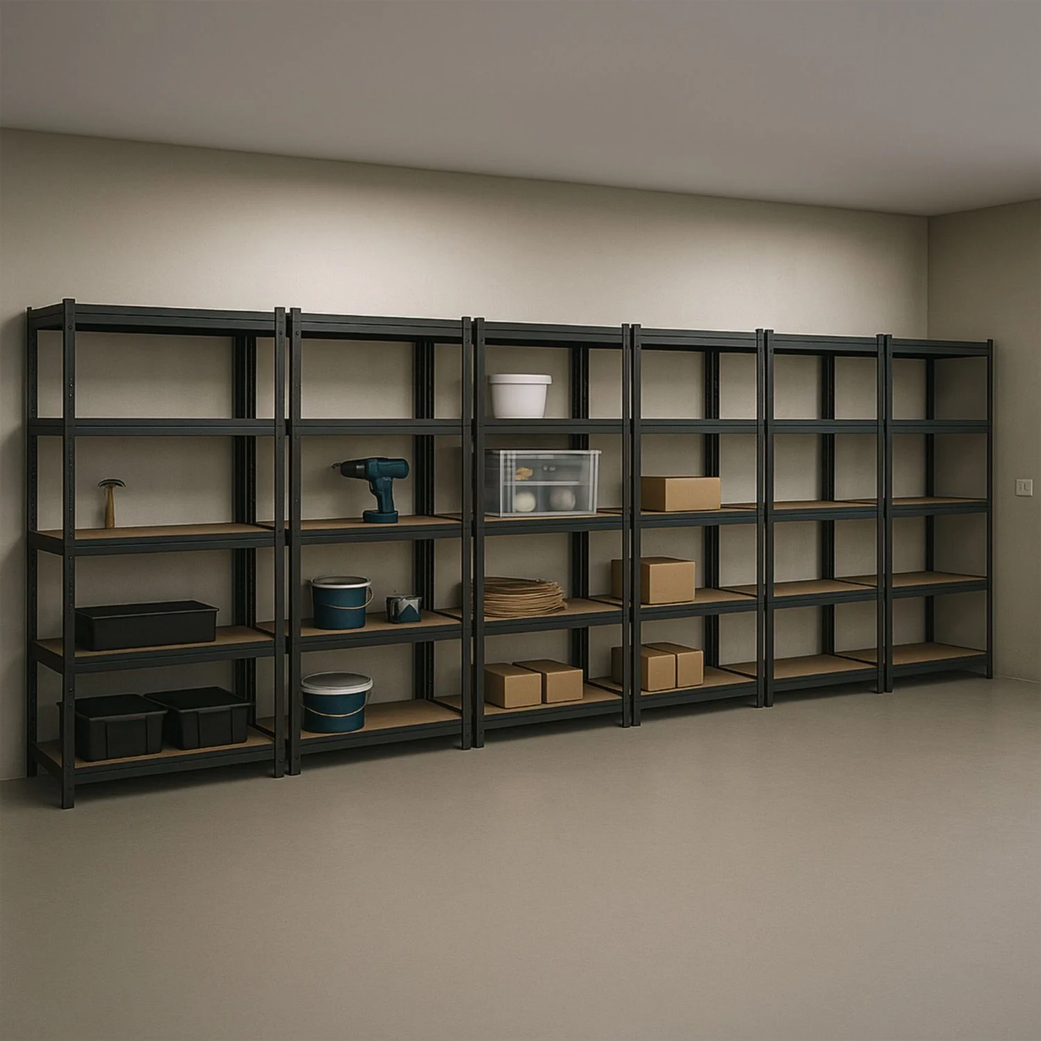 Lagerregal Basic 2er bis 8er Set 180 x 90 x 40 cm - Image 12