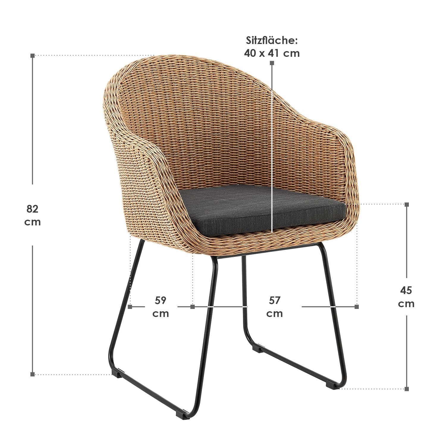 Rattan Korbsessel Cody - Image 14