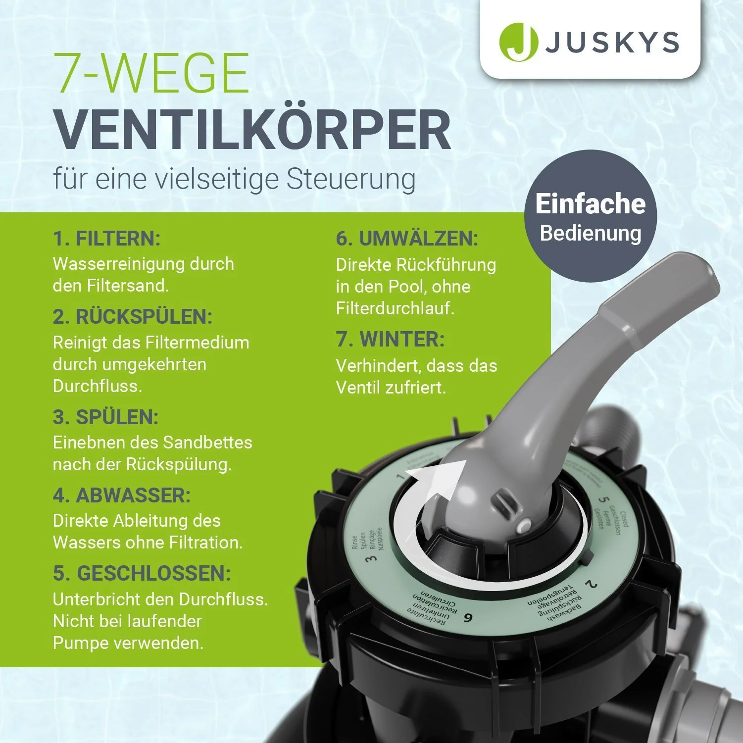 Sandfilteranlage für Pools bis 47m³ - Image 25
