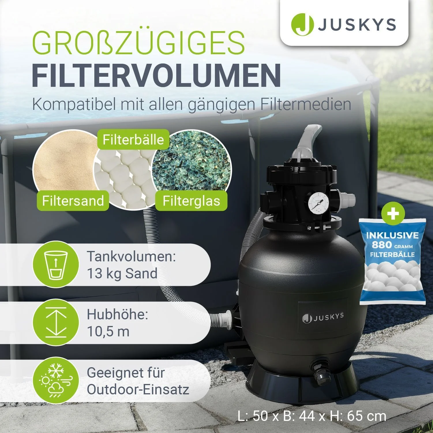 Sandfilteranlage für Pools bis 47m³ - Image 26