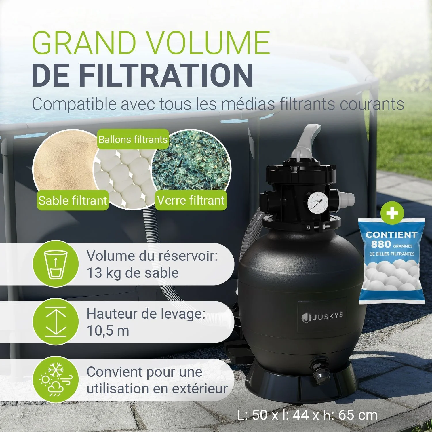 Sandfilteranlage für Pools bis 47m³ - Image 54