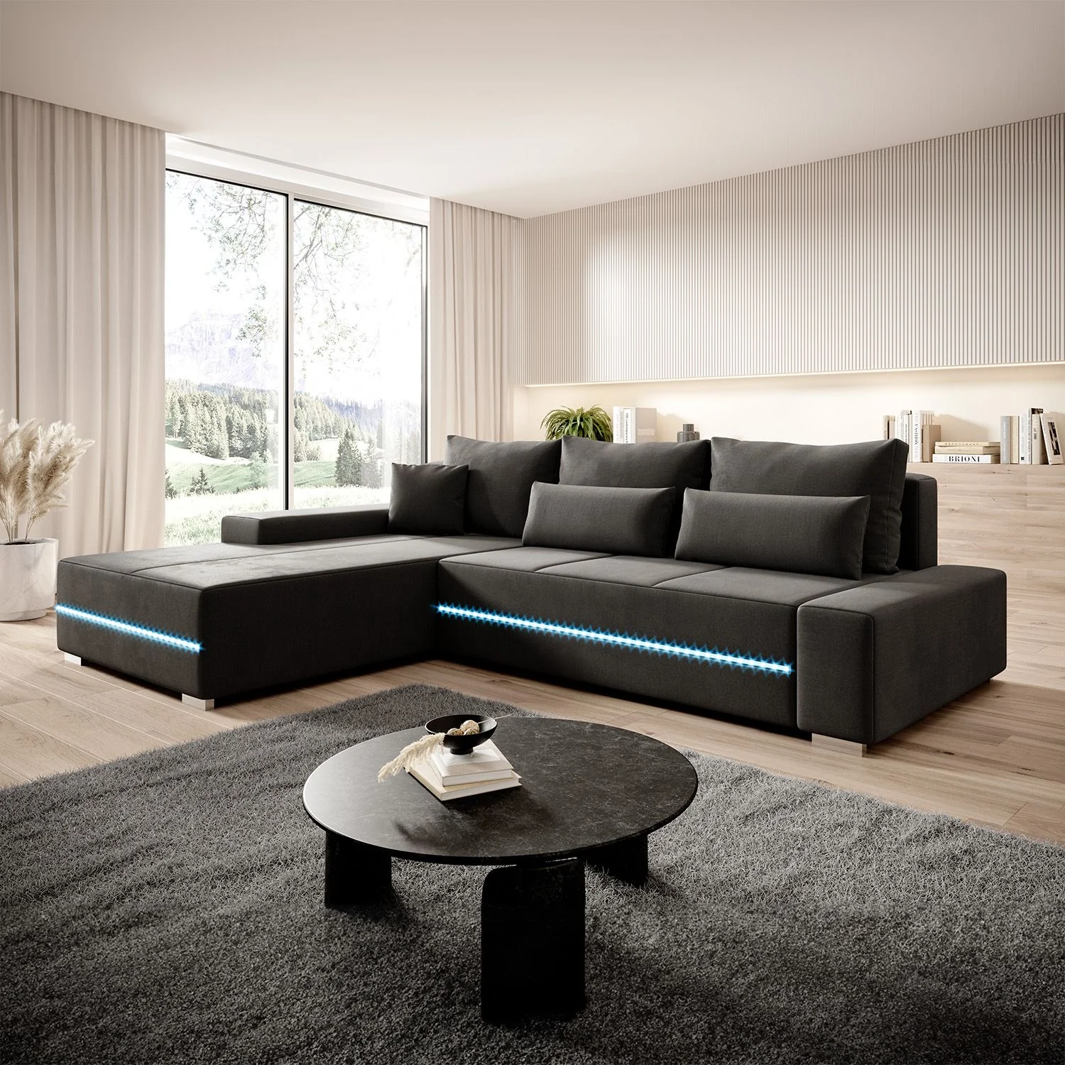 Sofa Davos mit LED - Image 3