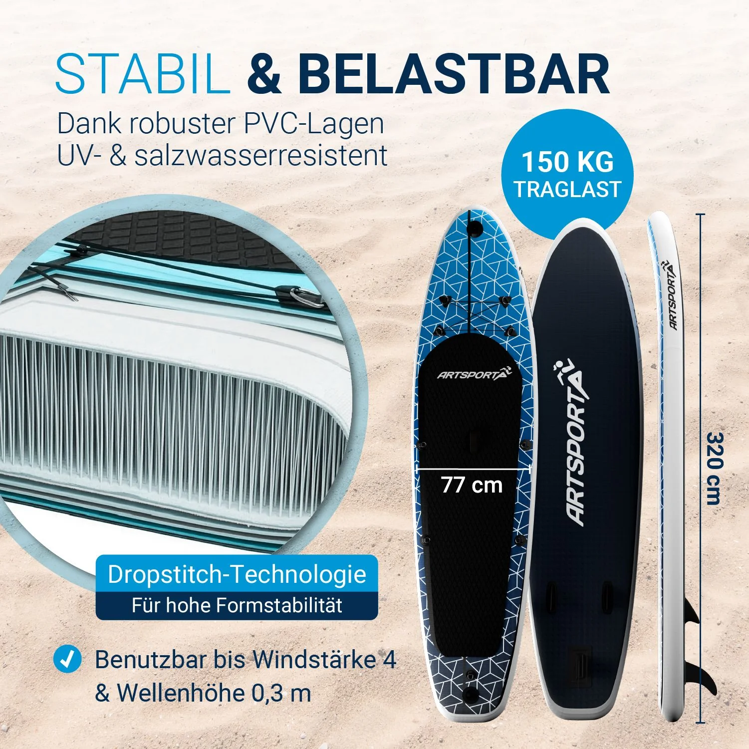 Stand Up Paddling Board mit Kajaksitz - Image 10