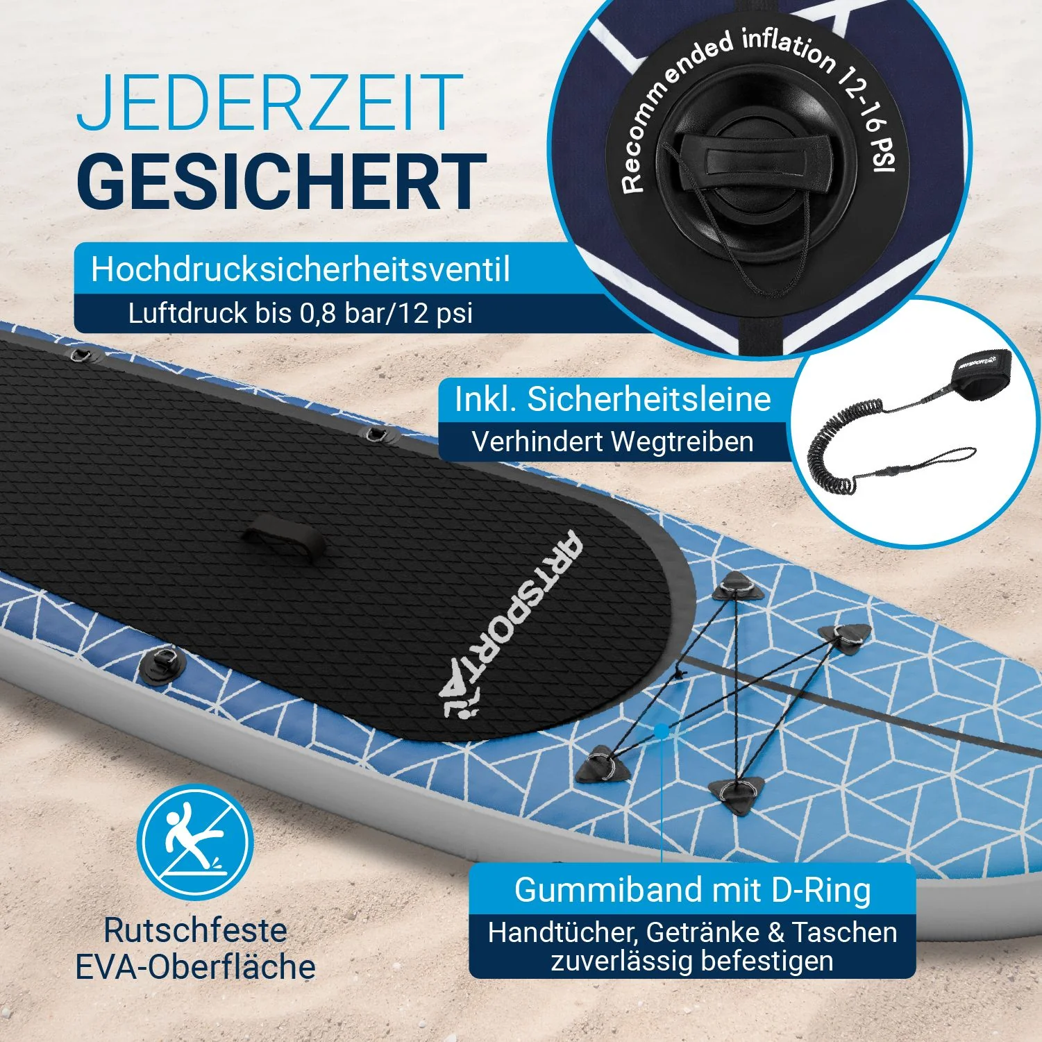 Stand Up Paddling Board mit Kajaksitz - Image 13