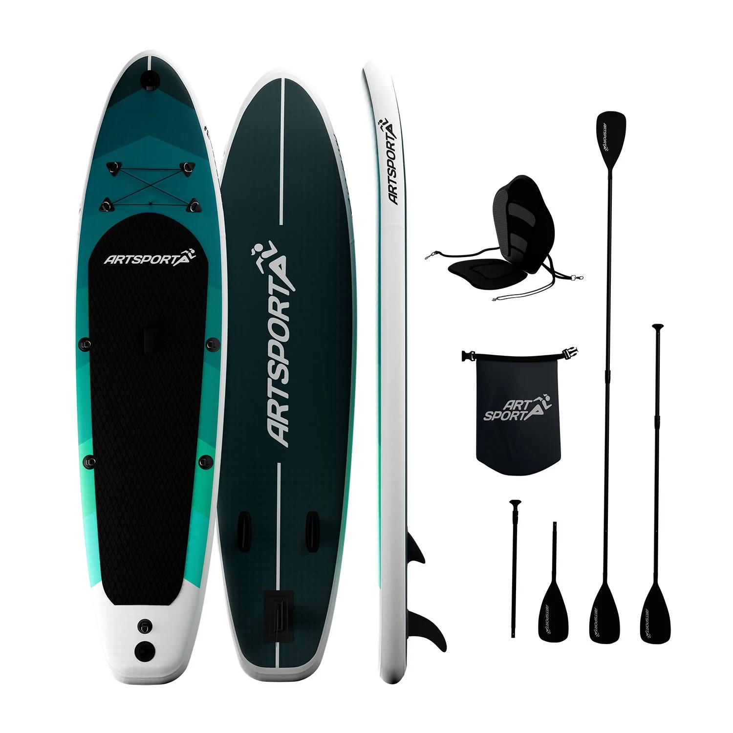 Stand Up Paddling Board mit Kajaksitz - Image 15