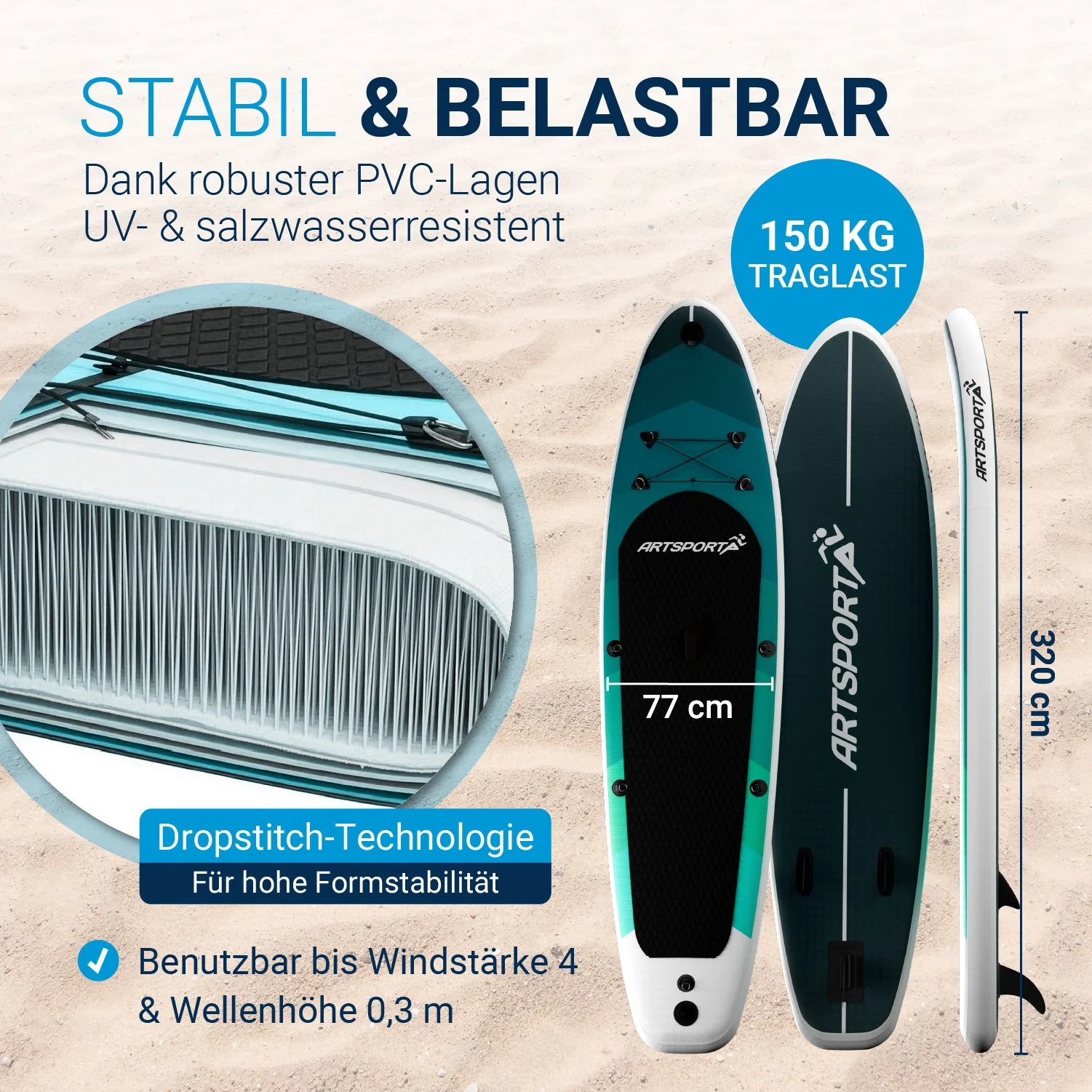 Stand Up Paddling Board mit Kajaksitz - Image 17