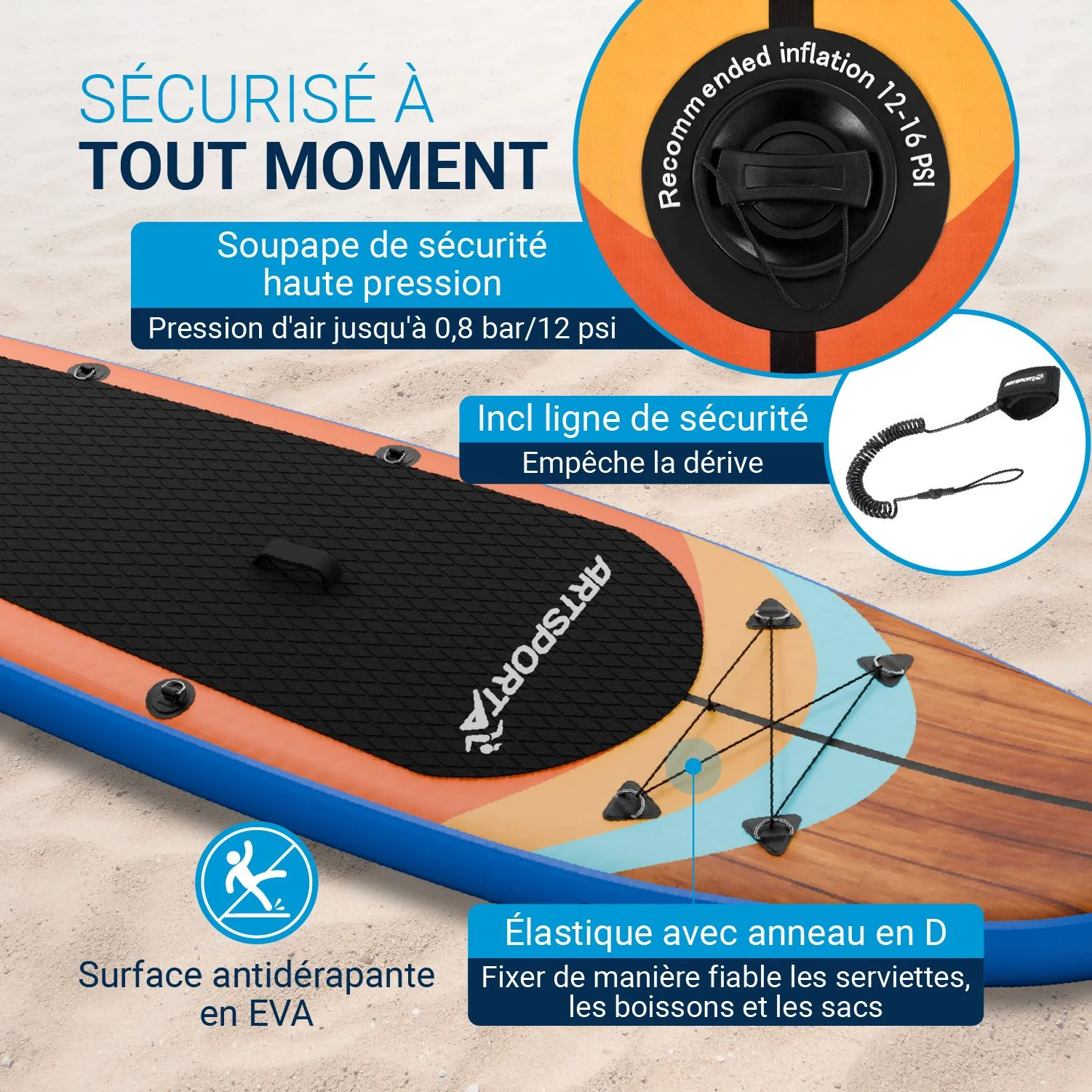 Stand Up Paddling Board mit Kajaksitz - Image 34