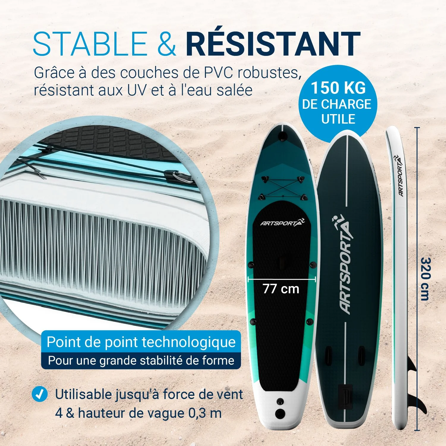 Stand Up Paddling Board mit Kajaksitz - Image 45