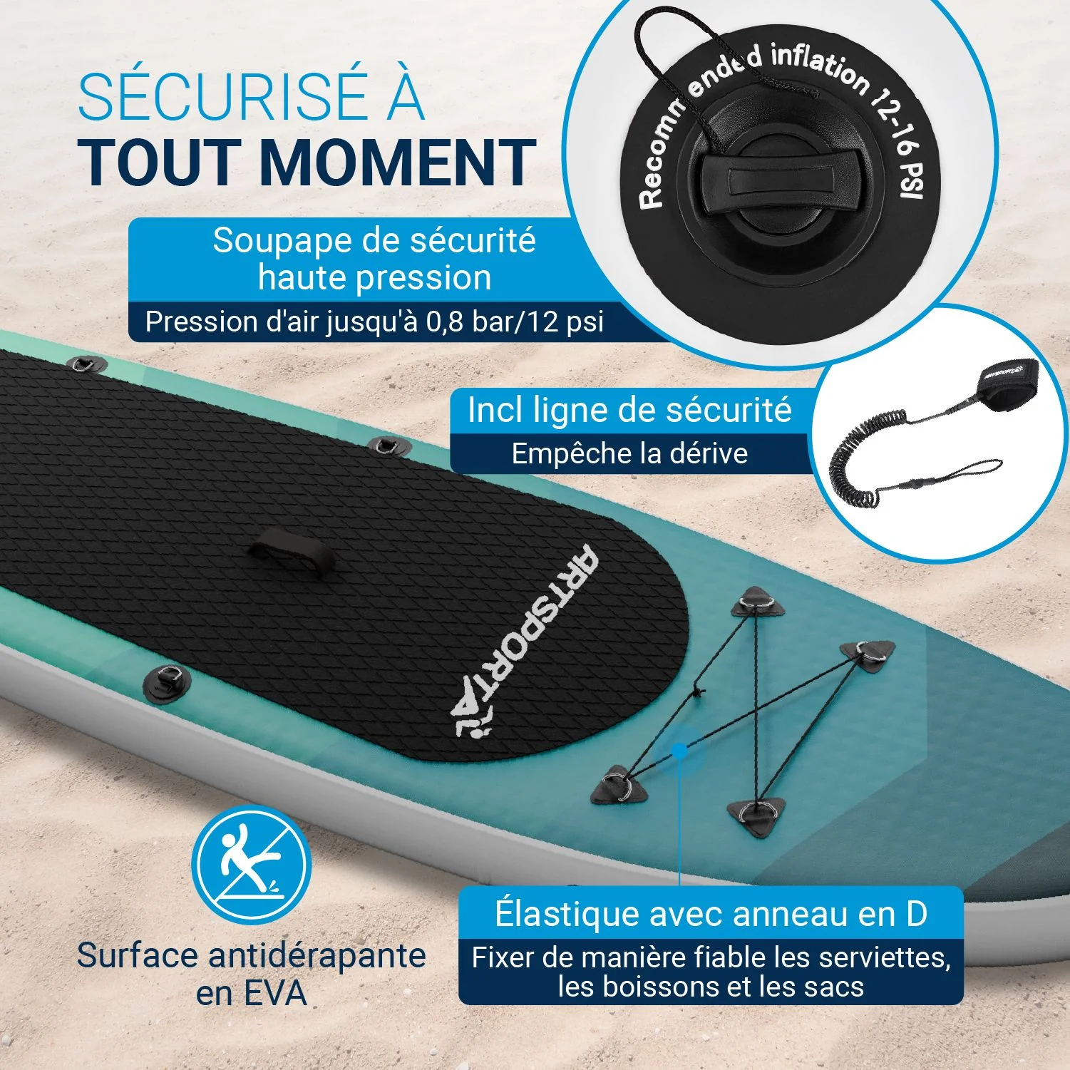Stand Up Paddling Board mit Kajaksitz - Image 48