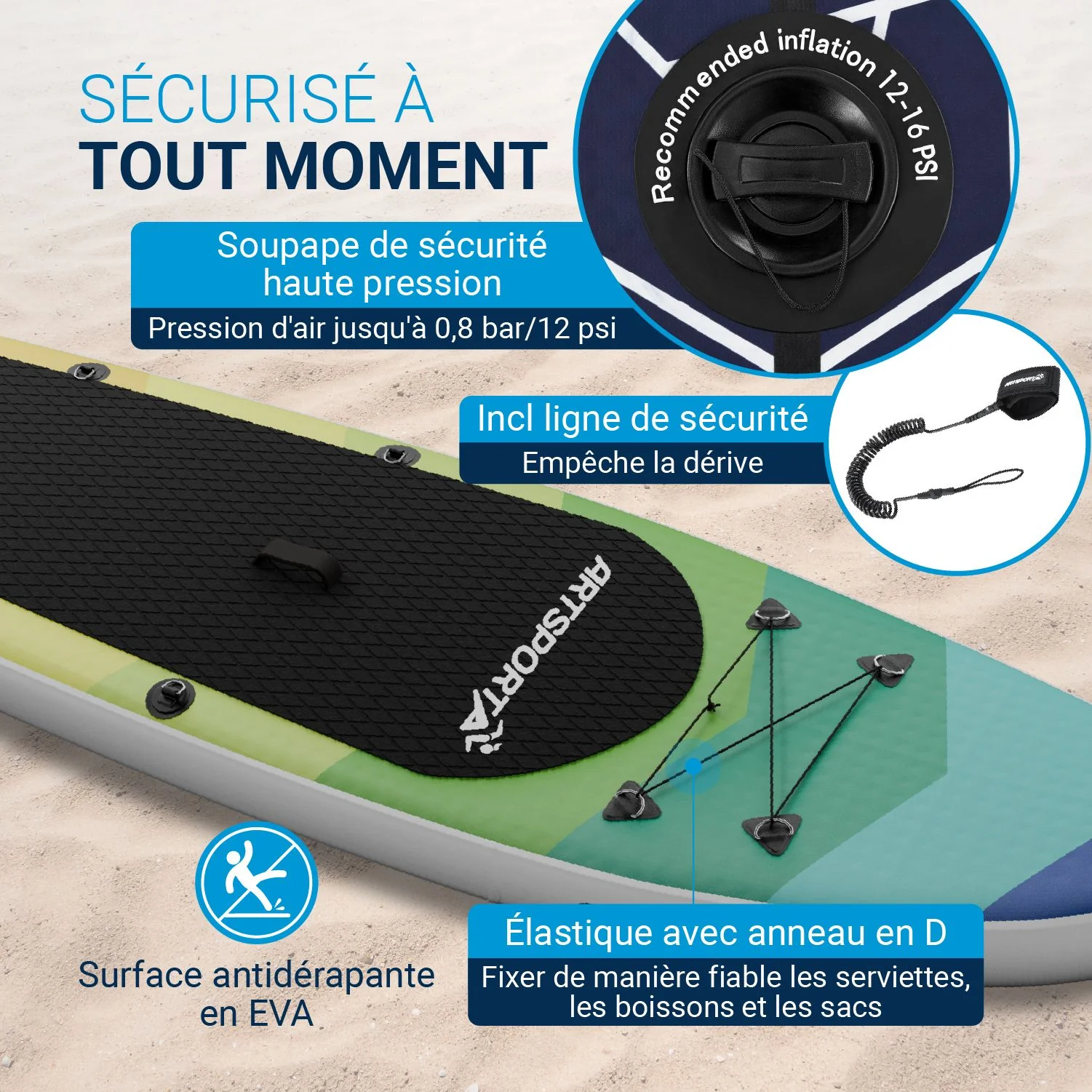 Stand Up Paddling Board mit Kajaksitz - Image 55