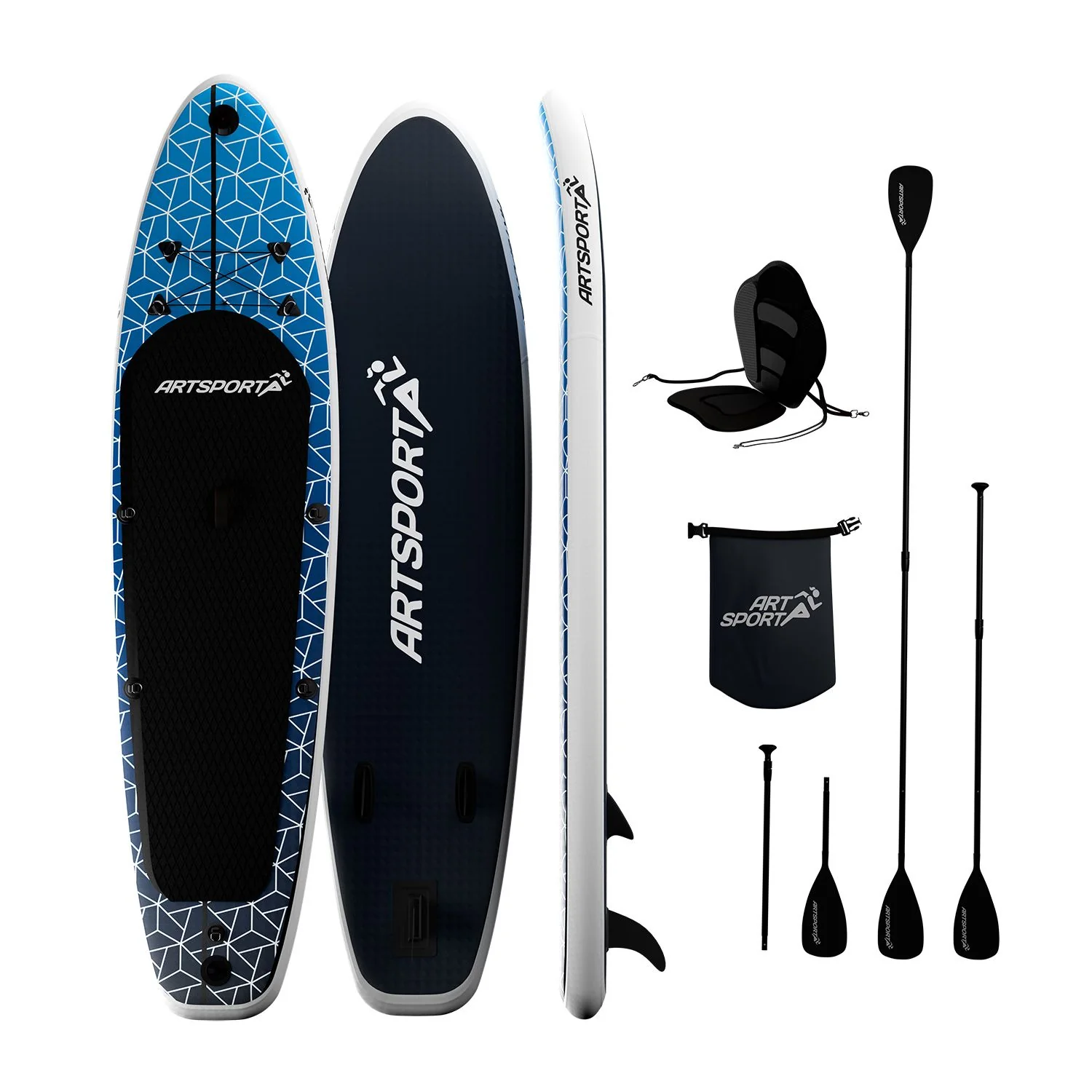 Stand Up Paddling Board mit Kajaksitz - Image 8