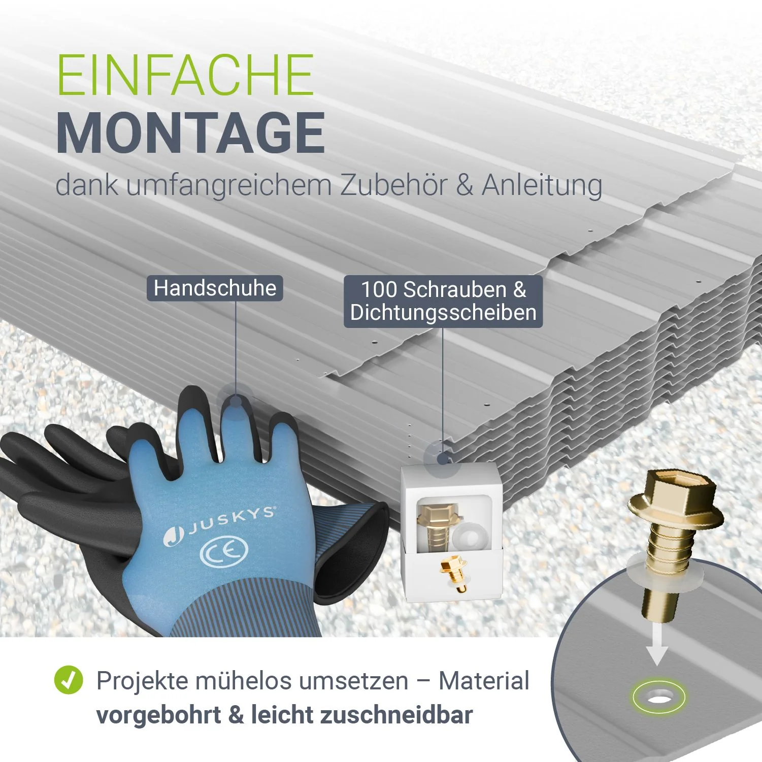 Trapezblech fürs Dach aus Stahl - Image 10