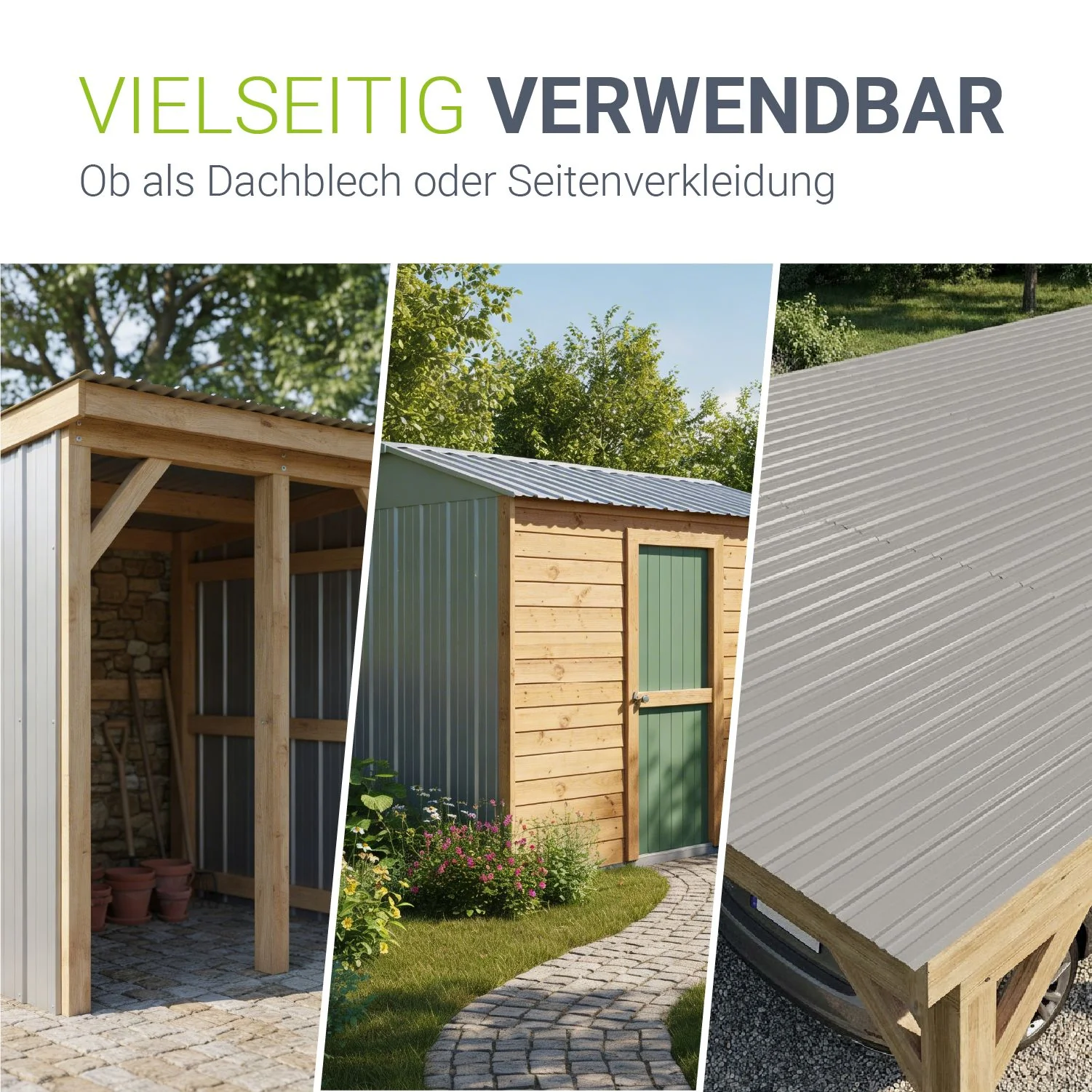 Trapezblech fürs Dach aus Stahl - Image 11