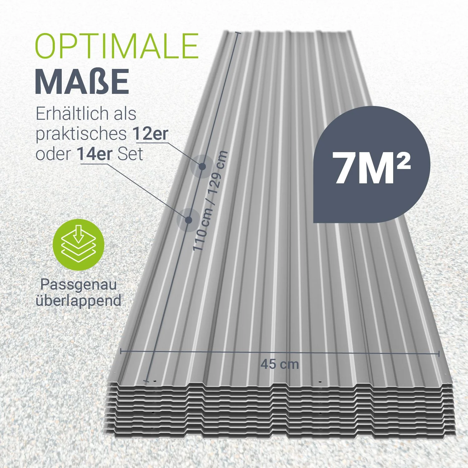 Trapezblech fürs Dach aus Stahl - Image 12