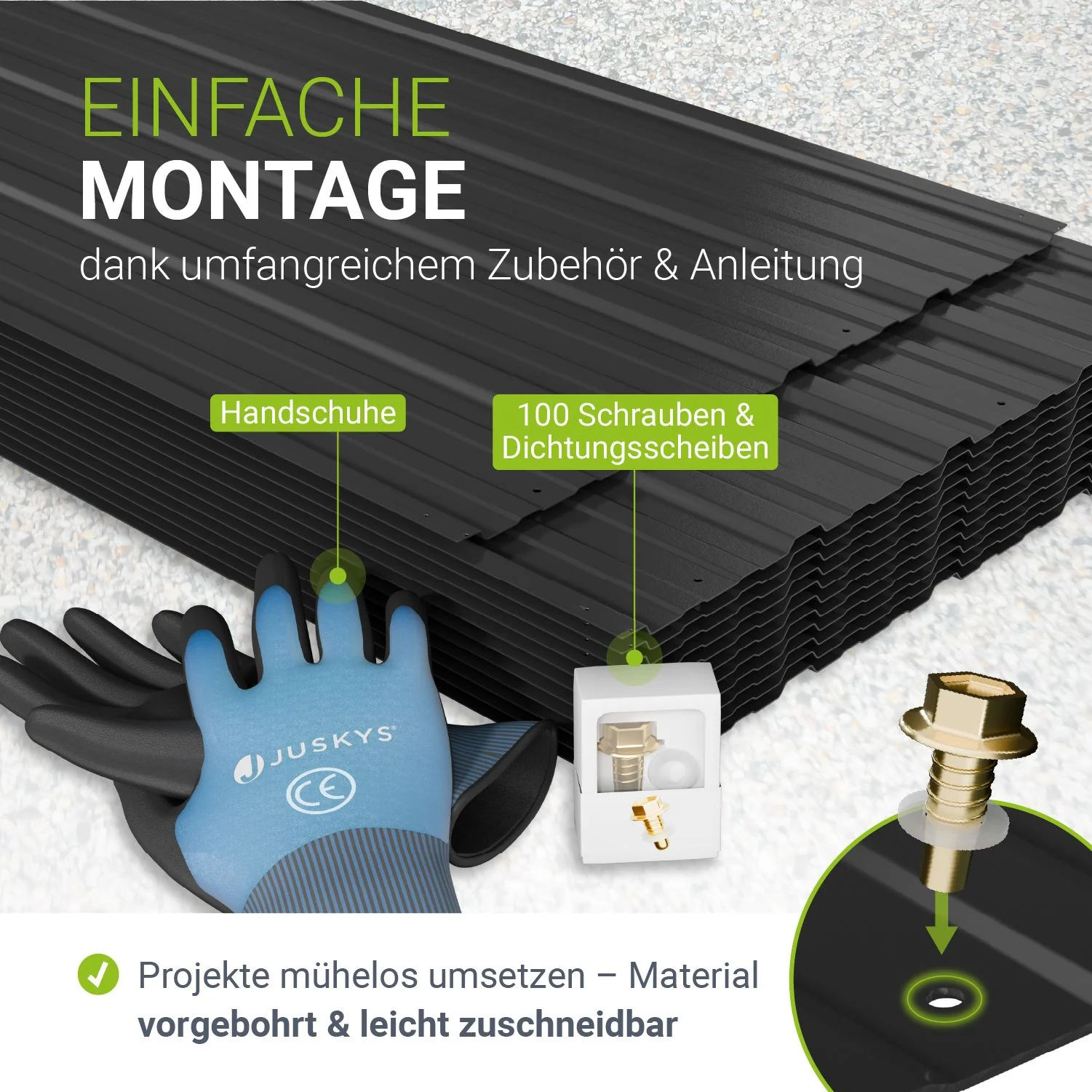 Trapezblech fürs Dach aus Stahl - Image 24