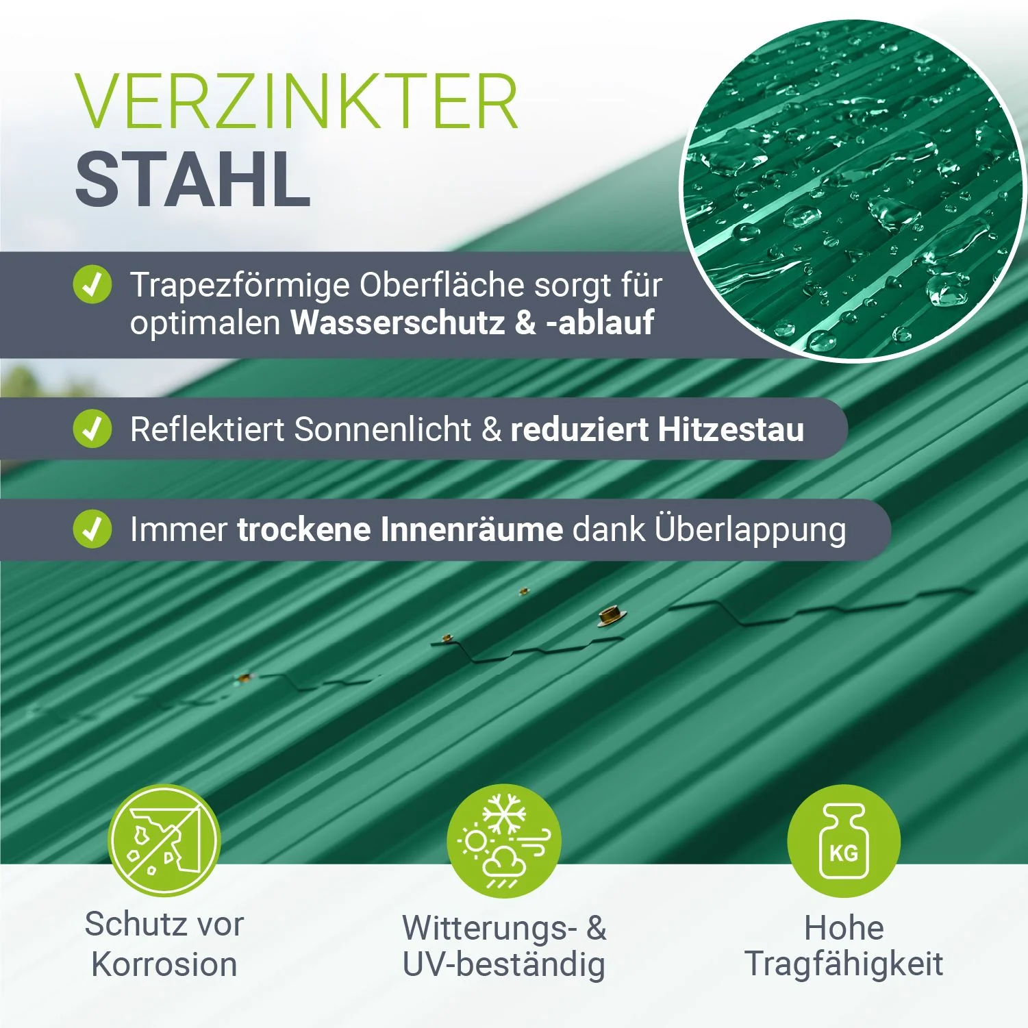 Trapezblech fürs Dach aus Stahl - Image 37