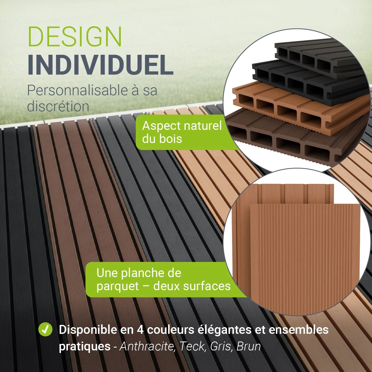WPC Terrassendielen in Teak - Image 90